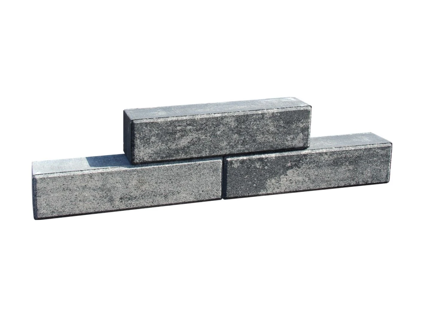 Stapelblok Decor Grijs/Zwart 40 x 10 x 10 cm - Afbeelding 1